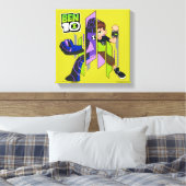 Ben 10 Upgrade DNA transformatie Canvas Afdruk (Insitu (Slaapkamer))