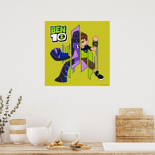 Ben 10 Upgrade DNA transformatie Poster (Keuken)