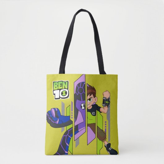 Ben 10 Upgrade DNA transformatie Tote Bag (Voorkant)