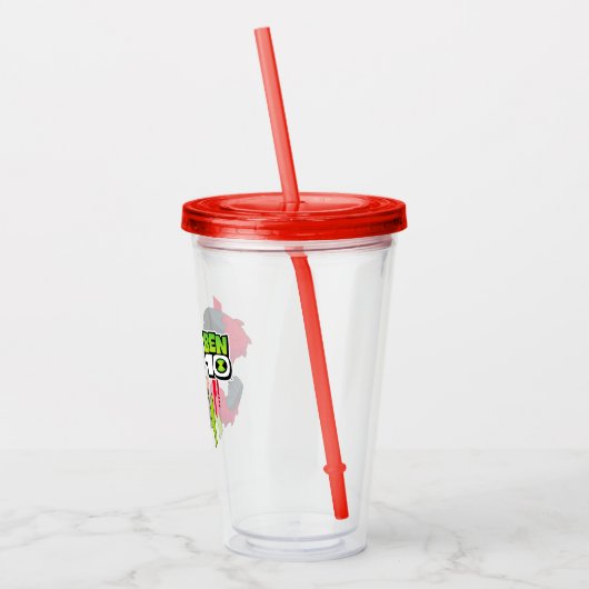 Ben 10 Vier Arms DNA Transformatie Acryl Drinkbeker (Links)