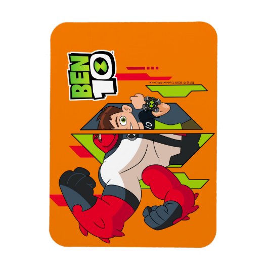 Ben 10 Vier Arms DNA Transformatie Magneet (Verticaal)
