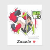 Ben 10 Vier Arms DNA Transformatie Sticker (Vel)