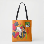 Ben 10 Vier Arms DNA Transformatie Tote Bag (Voorkant)