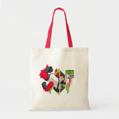 Ben 10 Vier Arms DNA Transformatie Tote Bag (Voorkant)
