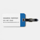 Ben 10 & Vier Arms Shadow Bagagelabel (Achterkant horizontaal)