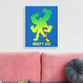 Ben 10 & Vier Arms Shadow Canvas Afdruk (Insitu (Woonkamer))