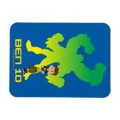 Ben 10 & Vier Arms Shadow Magneet (Horizontaal)