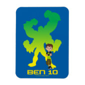 Ben 10 & Vier Arms Shadow Magneet (Verticaal)
