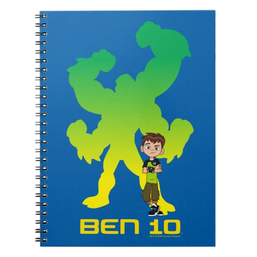 Ben 10 & Vier Arms Shadow Notitieboek (Voorkant)