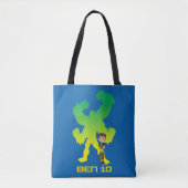 Ben 10 & Vier Arms Shadow Tote Bag (Voorkant)