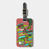Ben 10 Wilde DNA-transformatie Bagagelabel (Voorkant verticaal)
