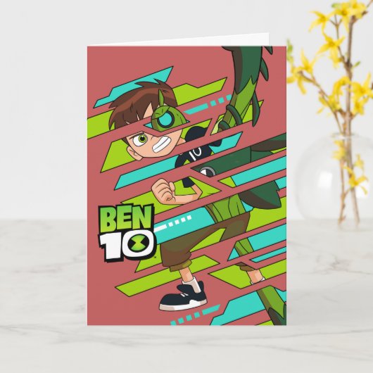 Ben 10 Wilde DNA-transformatie Kaart (Gele Bloem)