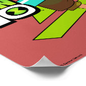 Ben 10 Wilde DNA-transformatie Poster (Hoek)