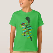 Ben 10 Wilde DNA-transformatie T-shirt (Voorkant)