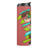 Ben 10 Wilde DNA-transformatie Thermosbeker (Gedraaid links)