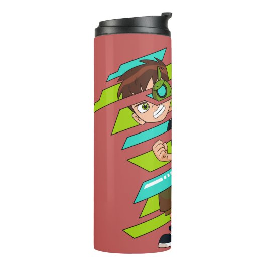 Ben 10 Wilde DNA-transformatie Thermosbeker (Gedraaid links)