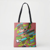 Ben 10 Wilde DNA-transformatie Tote Bag (Voorkant)