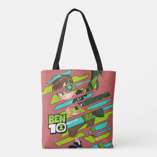 Ben 10 Wilde DNA-transformatie Tote Bag (Achterkant)