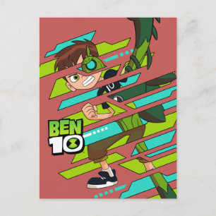 Ben 10 Wilde DNA-transformatie Uitnodiging Briefkaart