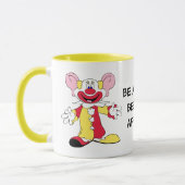 BEN AFRAID! Big Eared Clown keramische Mok (Links)