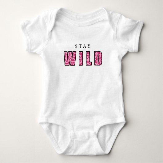 ben azelart blijf wild romper (Voorkant)