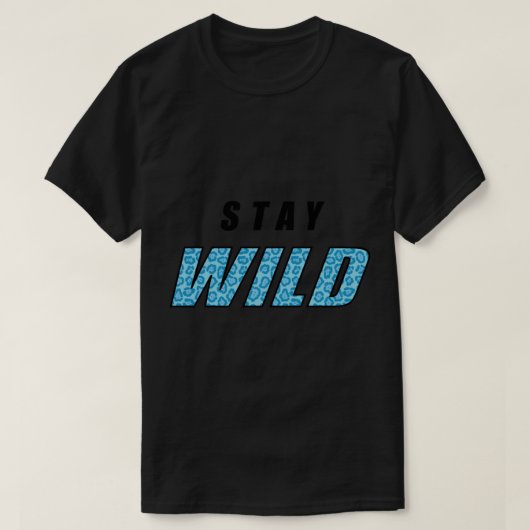 Ben Azelart Merch Blijf Wild Merch Blijf in de nat T-shirt (Design voorkant)