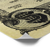 Ben Bernanke Billion Bank Note Print (Hoek)