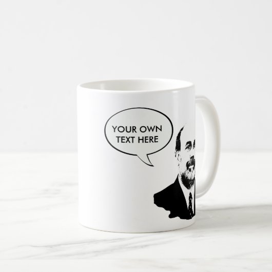 Ben Bernanke Koffiemok (Voorkant rechts)