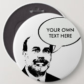 Ben Bernanke Ronde Button 6,0 Cm (Voorkant /achterkant)