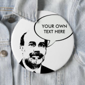 Ben Bernanke Ronde Button 6,0 Cm (In situ)