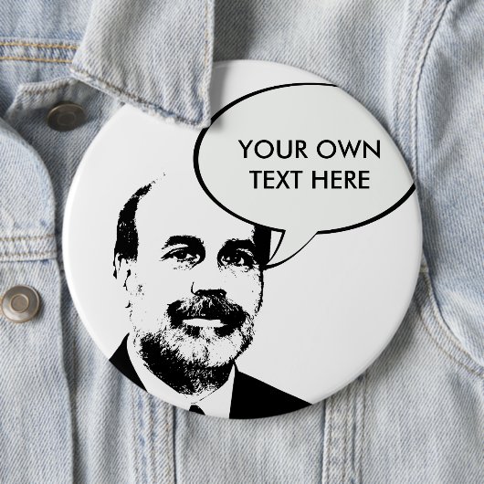 Ben Bernanke Ronde Button 6,0 Cm (In situ)