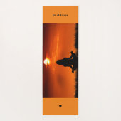 Ben bij de Naam van de Douane van de Vrede en Foto Yogamat (Achterkant)