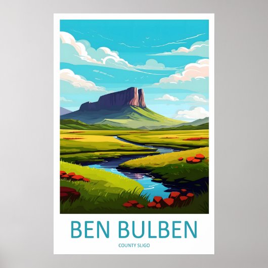 Ben Bulben 1 Poster (Voorkant)