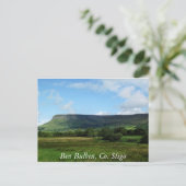 Ben Bulben, Co Sligo Ierland Briefkaart (Staand voorkant)