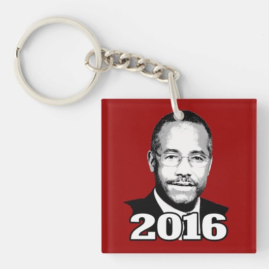 BEN CARSON 2016 CANDIDAAT SLEUTELHANGER (Voorkant)