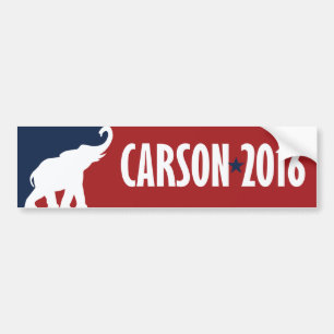Ben Carson 2016 GOP Candidate Bumper -.png Bumpersticker