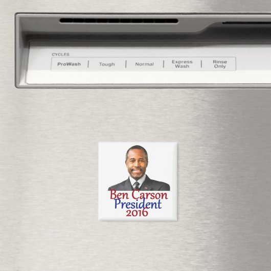 Ben CARSON 2016 Magneet (Insitu (Vaatwasser))