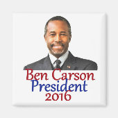 Ben CARSON 2016 Magneet (Voorkant)