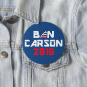 Ben Carson 2016 Ronde Button 4,0 Cm (In situ)