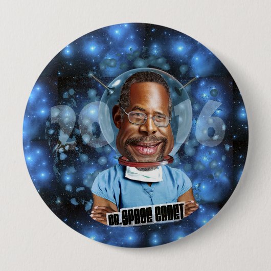 Ben Carson 2016 Ronde Button 4,0 Cm (Voorkant)