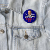 Ben CARSON 2016 Ronde Button 5,7 Cm (In situ)