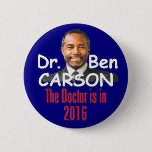 Ben CARSON 2016 Ronde Button 5,7 Cm