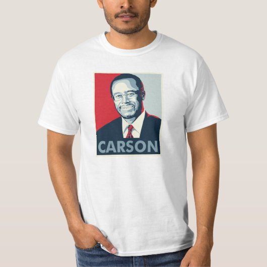 Ben Carson 2016 T-shirt (Voorkant)