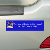 Ben Carson in 2016! Bumpersticker (Op auto)