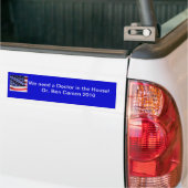 Ben Carson in 2016! Bumpersticker (Op Truck)
