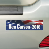Ben Carson - President 2016 Bumpersticker (Op auto)