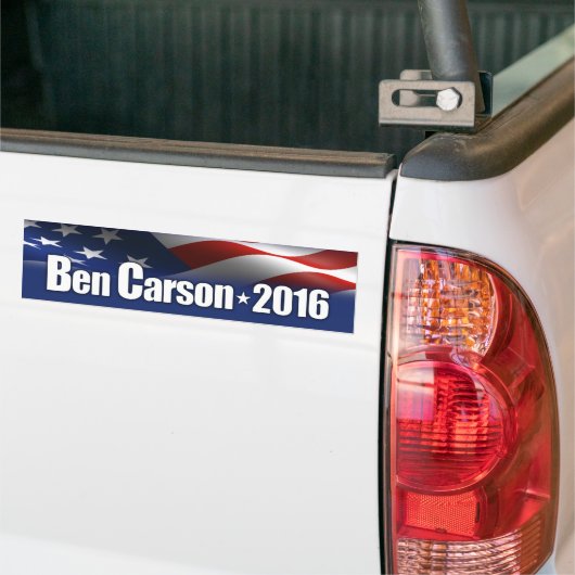 Ben Carson - President 2016 Bumpersticker (Op Truck)