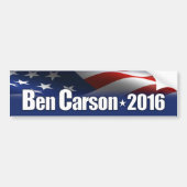 Ben Carson - President 2016 Bumpersticker (Voorkant)