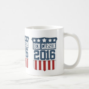 Ben Carson President 2016 Koffiemok