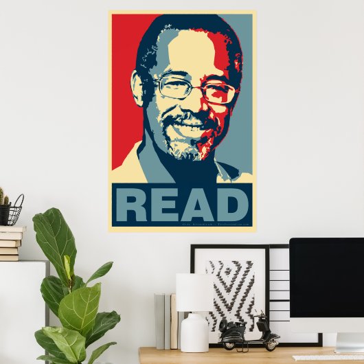 Ben Carson "Read" Obama Parody Poster (Thuiskantoor)